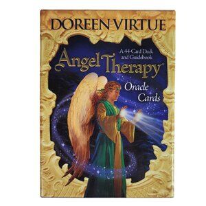 Doreen Virtue Angel Therapy Oracle Cards 44-Card Deck And Guidebook Complete